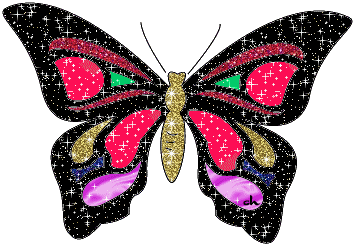 анимированная гиф бабочка